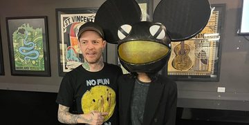 Deadmau 5 voor zijn muziekcollectie