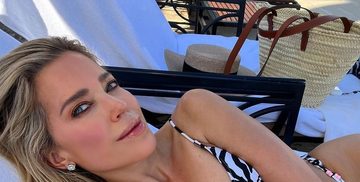 sylvie meis bikini zebra