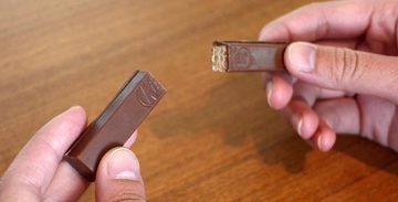 kitkat binnenkant waarvan gemaakt vulling