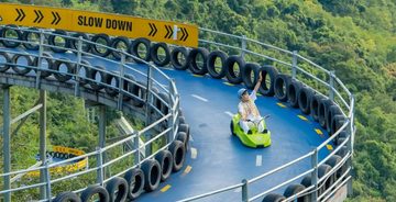 kartbaan china pretpark