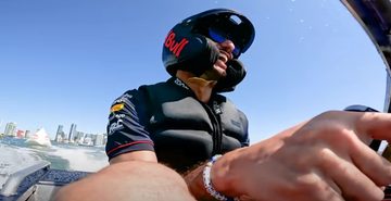 daniel ricciardo yuki tsunoda race bootjes jet mini