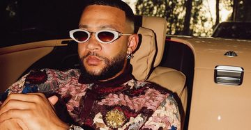 memphis depay roze rolex