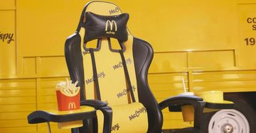 McDonald's gamestoel met houders