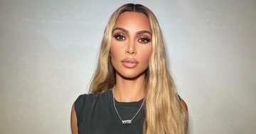 Kim Kardashian instagram foto achterste