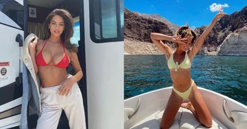 rookies of the year christie harper en katie austin sports illustrated swimsuit 2022