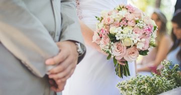 man grap bruiloft na 1 dag uit elkaar scheiding