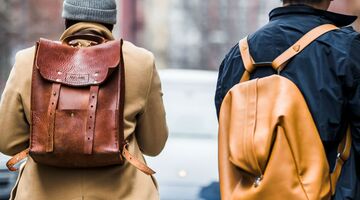 zes manieren backpack dragen heren nieuw herfst MAN MAN