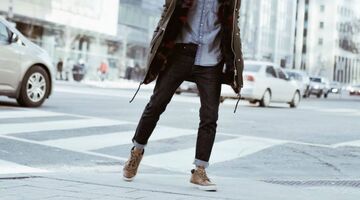 skinny jeans-heren spijkerbroek-MAN MAN