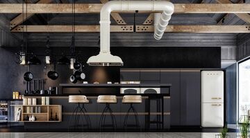 zwarte keukens inspiratie man man