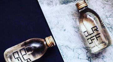 Clear coffee koffie man man