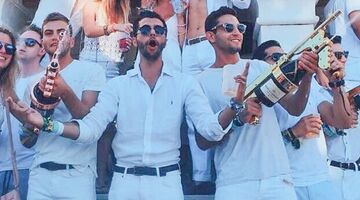 geen fles kopen in de club