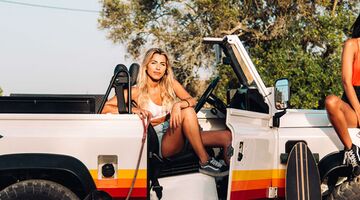 land rover defender man man