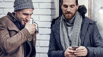 Winter accessoires man man