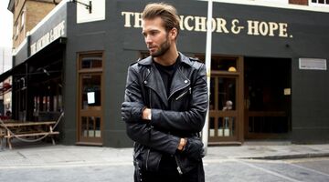 stijlvolle kleding man man