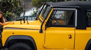 land rover defender vrouwen MAN MAN