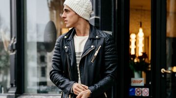 leren jassen heren MAN MAN