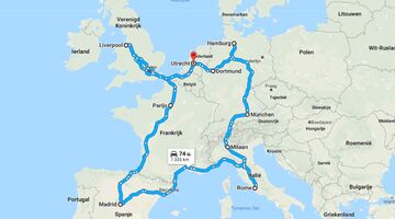 voetbalreis europa MAN MAN