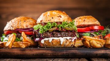 Insanity burger Jamie Oliver MAN MAN