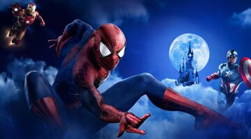 Marvel Superhelden Zomer Disneyland MAN MAN