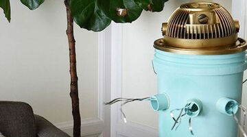 airco zelf maken goedkoop MAN MAN