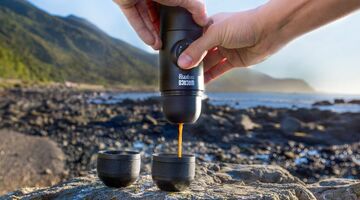 espresso apparaat draagbaar MAN MAN