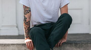 minst pijnlijke plekken tattoo MAN MAN