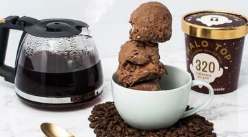 Halo Top ijs proteïne caloriearm MAN MAN