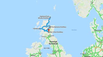 whisky route Schotland MAN MAN