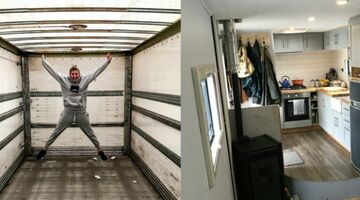 huis op wielen MAN MAN