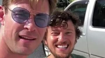 Chris Hemsworth lifter MAN MAN