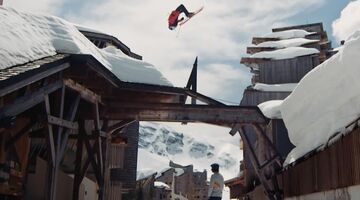 rooftop skiing redbull MAN MAN