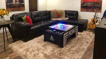 atari pong coffee table
