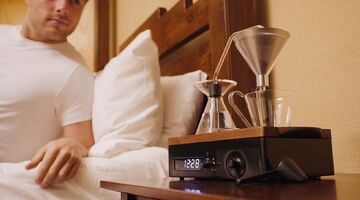 koffie wekker thee zetten ochtend