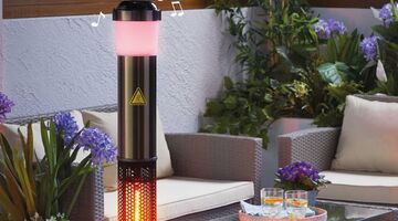 terras heater bluetooth speaker aldi