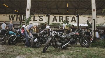 Pure & Crafted muziekfestival motorrijders