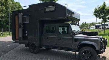 omgebouwde camper