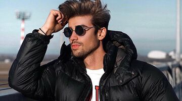 puffer jacket gewatteerde jas heren