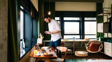 Hotel V work werkplek