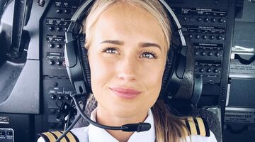 zweedse pilote knap maria