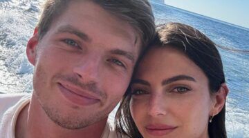Max Verstappen en Kelly Piquet