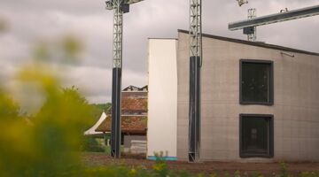 eerste 3d-geprinte huis van europa