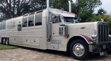 luxe camper vrachtwagen