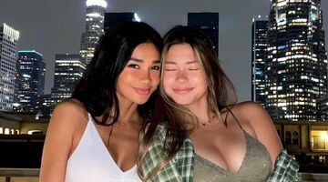 knappe moeder en dochter