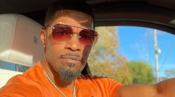 De nieuwe auto van acteur Jamie Foxx