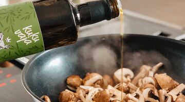 bakken in boter of olijfolie