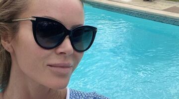 Amanda Holden (50 jaar) plaatst een verbazingwekkende foto in bikini
