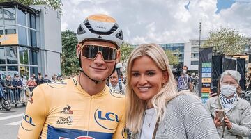 Vriendin Mathieu van der Poel instagram