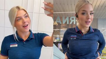 Aldi cassière gaat viral TikTok