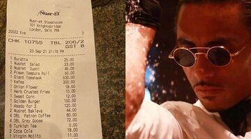 salt bae dure rekening