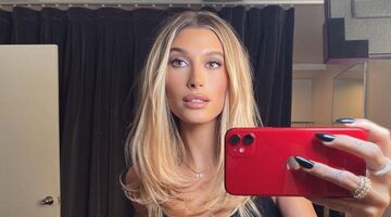 Hailey Bieber Instagram Victoria's Secret